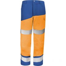 Pantalon fluo safe xp orange fluo/bleu bugatti 3XL - FR(60-62)