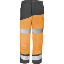 Pantalon poches genoux fluo safe xp orange fluo/gris charcoal 3XL - FR(60-62)