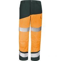 Pantalon poches genoux fluo safe xp orange fluo/vert us xl - FR(52-54)