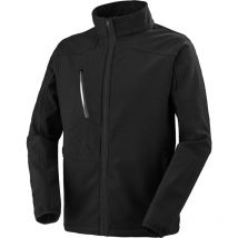 Veste softshell caucase noir m
