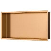 Ceramia - Timeless Niche de Douche à encastrer, Acier Inoxydable 304, 60x30x10cm, Cuivre brossé pvd