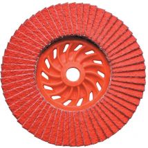 125XM14 j-ak Ceramic Flap Disc P80 - Dronco