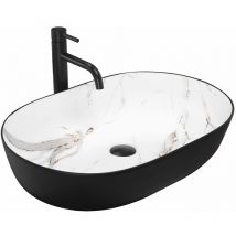 Countertop Basin REA Cleo Black aiax matt
