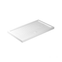 Galassia - Piatto doccia 70x120 h.6 new in ceramica bianco lucido Flat di