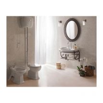 Cassetta Paestum con coperchio ad installazione alta di Ceramica