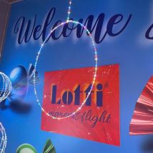 2D-Kreis ø57cm MicroLED rgb Multiflash