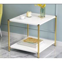 Table Double Carrée Dm/Métal
