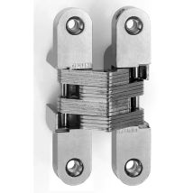 Cerniera CEAM – Acciaio nichelato – Finitura: acciaio nichelato – Cerniere invisibili per porte reversibili