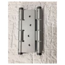 Cerniera a molla doppia azione 120 mm per porte a vento in legno
