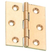Cerniera Fresata Piana Ottone Satin 50x40 Mm