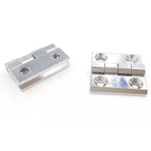 Cerniera in zama cromata 40x40 mm – Materiale: Zama, Perno: Acciaio inox – GAMM
