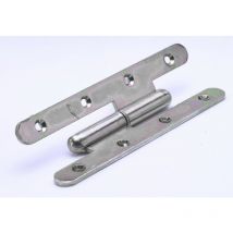 Cerniera in acciaio inox per mobili HETTICH, L.110 x P.55 mm HETTICH