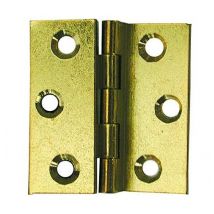 Cerniera Mezza Mm 50X40 Pz2 Ottonata. In Blister. - Koncreto