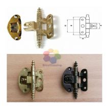 Cerniera per armadio antichi cerniere per mobili speciale anticata in stile a113 colore: ottonato