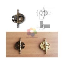 Cerniera per armadio cerniere per mobili speciale anticata stile arte povera a57 colore: bronzato