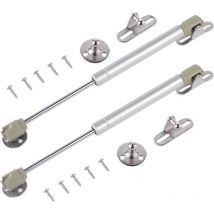 Cerniera per mobili, 2 pezzi Puntone per mobili Puntone idraulico per bagagliaio 40N 270mm Puntone a gas in acciaio inossidabile Puntone per porta