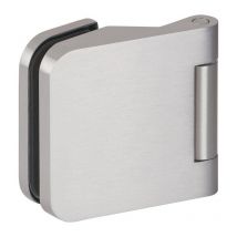 Cerniera per porta in vetro 6325-20 lm in acciaio inox colorato rd per 3 pezzi Hermat