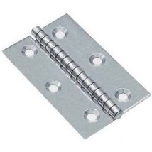 Cerniera stretta 3324 Valtoce inox perno fisso mm 60X50X1,5