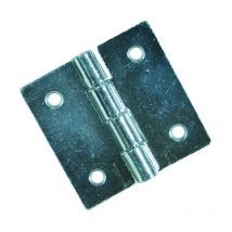 Cerniere quadre perno fisso art.121 - mm.80x80x1,2