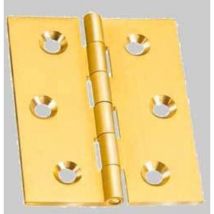 Cerniera fresata piana mm 40x40 - Lucido