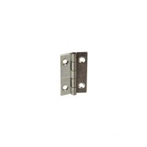 Cerniera rettangolare con fori da 3 mm, L25 H40 mm