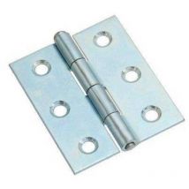 Cerniera pesante 840 Valtoce acciaio zincato perno sfilabile mm 57X40X1,3