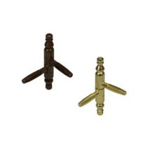 Cerniere anuba barocco in acciaio - ø mm.11 mod.131 (e.00131.11.03) ott.verniciato 10 pezzi AGB