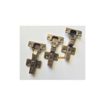 Cerniere cucine mobili anticata bronzata ammortizzata collo 0 - 8 - 15 c/basetta dimensione disponibile: collo 0 - bassa