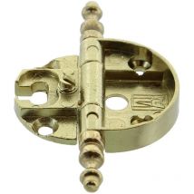 Cerniere per mobili art. A0057 ottonata. Prezzo per 1 pezzo.