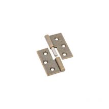 Cerniere Piane Lisce Ottone Bronzato Mm.50X40 Destra