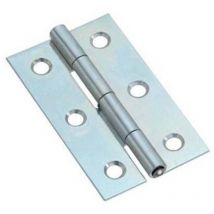 Cerniera Stretta 323 Valtoce • Acciaio Zincato Perno Fisso Mm 35x22x0,8