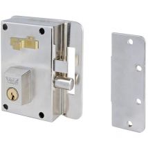 Azbe - yale cerradura yale 10-hn/ derecha , Cerradura Yale / 10-hn/ Derecha. - Cerraduras de sobreponer con sistema antipalanca.- Cilindro exterior