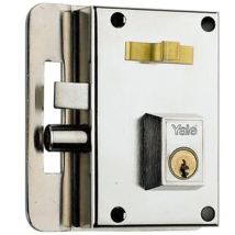 Azbe - yale cerradura yale 10-hn/ izquierda , Cerradura Yale / 10-hn/ izquierda. - Cerraduras de sobreponer con sistema antipalanca.- Cilindro