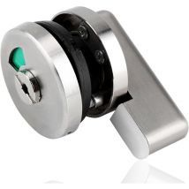 Ineasicer - Cerradura de baño Cerradura de puerta de aleación de zinc Cerradura de puerta rápida Cerradura indicadora de panel vacío