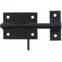 Cerradura de caja estándar bourg mermier - ø 10 mm - Negra - M-498102
