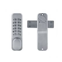 Cerradura de combinación de 1 - 11 dígitos, cerradura de puerta con código de seguridad mecánico de combinación impermeable de aleación de zinc