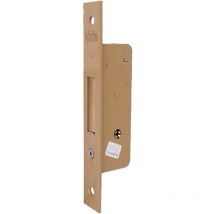Cerradura De Embutir Para Puerta De Madera '563' E60 - Canto Cuadrado / 2 Tiros