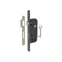 Cerradura de malla, eje de 40 mm, perno br, 1 llave