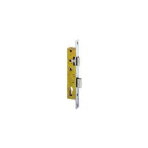 Metalux Sas - Cerradura de palanca 1/2 vuelta - metalux - Distancia entre ejes 70mm - N7/21CYL - Derecha - Con cerradero - F107211020