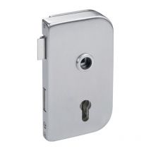 Hermat - Cerradura para puerta de cristal 6033 pz r- Roma va ma pz din r.h.m.