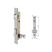 Cerradura embutir acero inox CVL 1975/0 hn