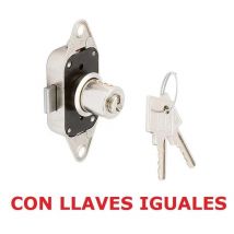 cerradura falleba 2185 cilindro 16x20 m6. con llaves iguales