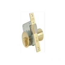 MCM - Cerradura Madera Embutir 22X60Mm 1561/3-60 Laton Pomo Canto Cuadrado