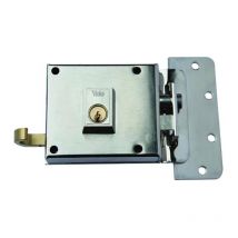 Azbe - yale cerradura yale 6-10-hn/ derecha , Cerradura Yale / 6-10-hn.- Cerradura de sobreponer con sistema antipalanca.- Cilindro exterior