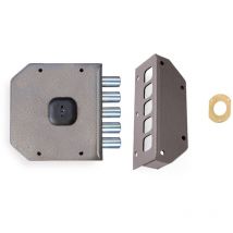 Moia Spa - Cerradura Moia R.631 Solo.Llave Sin Varillas Derecha Marron