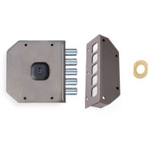 Moia Spa - Cerradura Moia R.631 Solo.Llave Sin Varillas Izd Marron