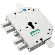 Cerradura Para Aplicar Triple Para Puertas Blindadas Izquierda y 60 - Mm 132 x 165