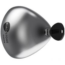 Daken - Cerradura para furgonetas Blackstone Silver slam - cerradura de seguridad de acero inoxidable - 1 cerradura + 2 llaves