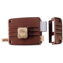 Isé - Cerradura Para Puerta Aplicar Art. 401 3 Vueltas Derecha - e 60