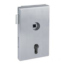 Hermat - Cerradura para puerta de cristal 6053 pz L-Molina va ma pz din izq.